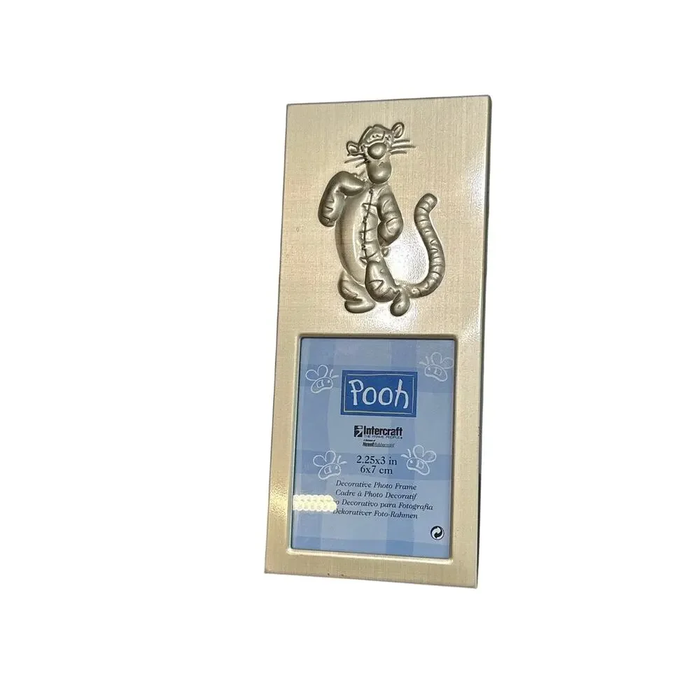 Vintage Winne the Pooh and Friends- Tigger Table Top Photo Frame-2.25x3